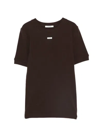ENTIRE STUDIOS LOGO-LABEL T-SHIRT