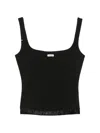 Entire Studios Lounge Tank Top In Black