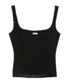 Entire Studios Lounge Tank Top In Black