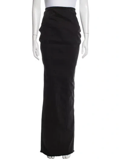 Pre-owned Entire Studios Long Skirt In Black