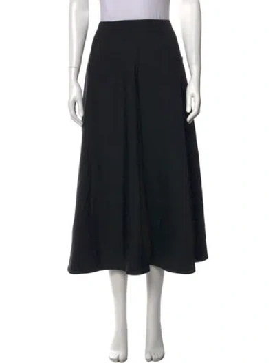 Pre-owned Entire Studios Long Skirt In Black