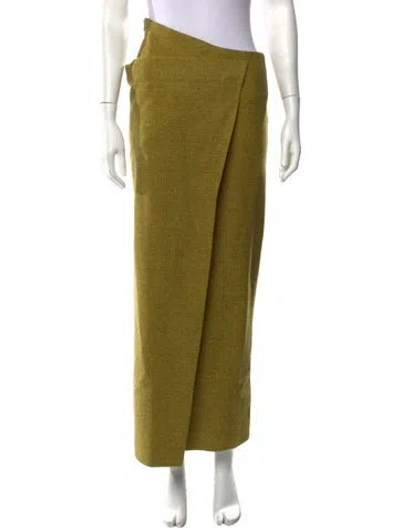 Pre-owned Entire Studios Long Skirt In Green