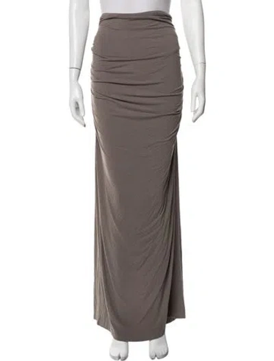 Pre-owned Entire Studios Long Skirt In Grey