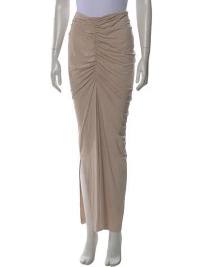 Pre-owned Entire Studios Long Skirt In Neutral