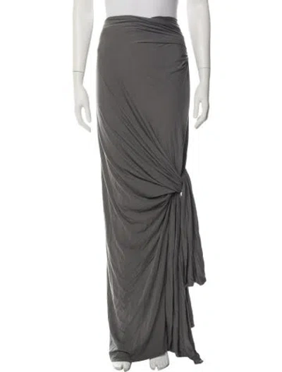 Pre-owned Entire Studios Long Skirt W/ Tags In Grey