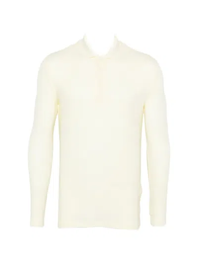 Entire Studios Long-sleeve Polo Shirt In Neutral