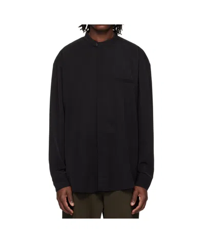 Entire Studios Long Sleeve Shirt In Black