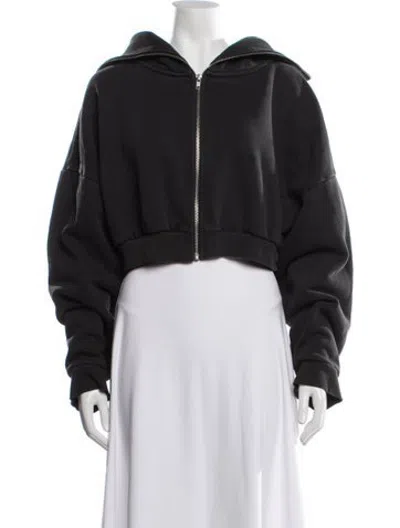 Pre-owned Entire Studios Long Sleeve Sweatshirt In Black