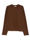 Entire Studios Long-sleeve Sweatshirt In Brown