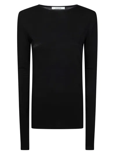 Entire Studios Long Sleeve T-shirt For Women - Spring/summer 2026 In Black