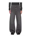 Entire Studios Gray Gem Jeans In Black