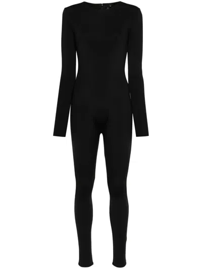 Entire Studios Ls Catsuit - Nylon Spandex In Black