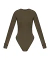 Entire Studios Long-sleeved Jumpsuit In Brown