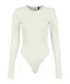 Entire Studios Long-sleeved Bodysuit In White