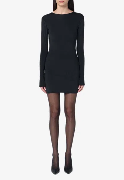 ENTIRE STUDIOS LONG-SLEEVED MINI DRESS