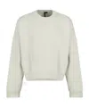 Entire Studios Felpa Oversize In Cotone Gesso Uomo In White