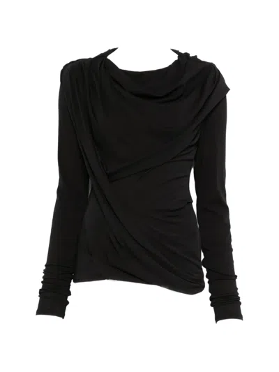 Entire Studios Long-sleeved T-shirt In Black