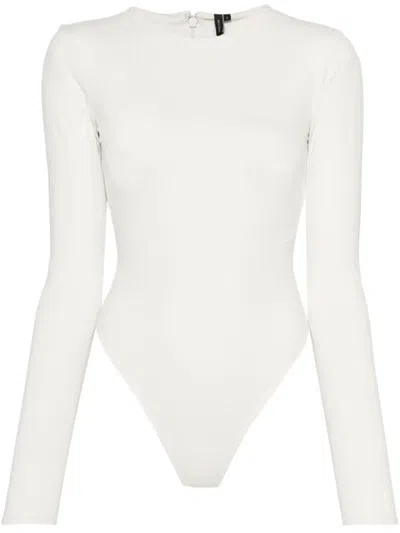 Entire Studios Long Sleeves Bodysuit Clothing In White