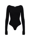 Entire Studios Long-sleeve Bodysuit In Black