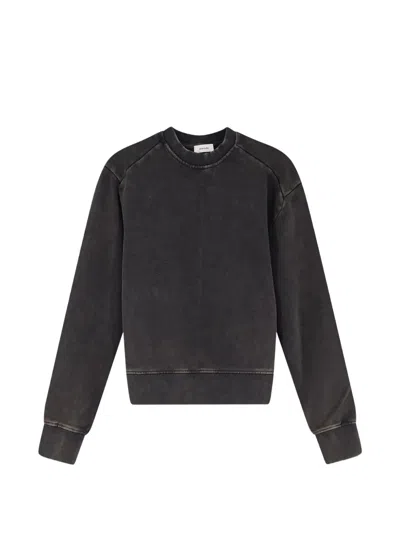 Entire Studios Long-sleeve Crew Neck Sweatshirt In Blue