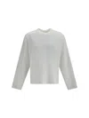 Entire Studios Shoulder-insert Long-sleeve T-shirt In White