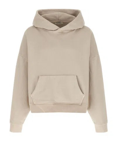 Entire Studios Long-sleeved Hooded Sweatshirt In Neutral