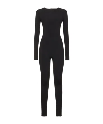 Entire Studios Long-sleeved Jumpsuit In Black