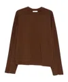 Entire Studios Long-sleeved T-shirt In Brown