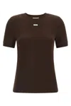 Entire Studios Logo-label T-shirt In Brown