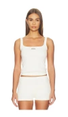 Entire Studios Lounge Tank In White