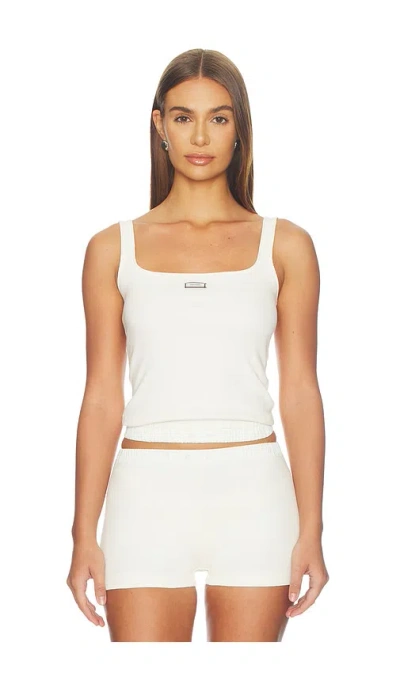 Entire Studios Lounge Tank In White