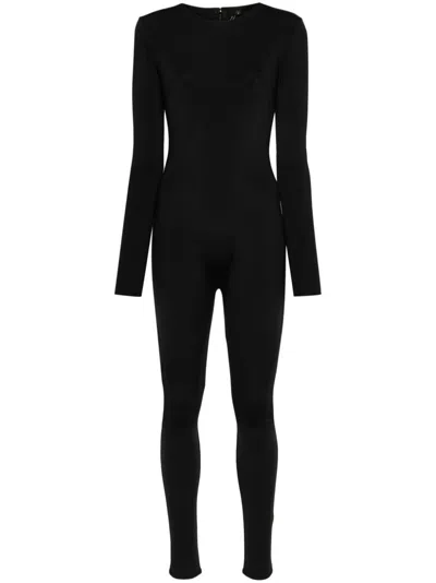 Entire Studios Long-sleeved Jumpsuit In Black