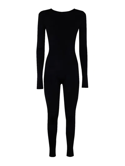 Entire Studios Ls Catsuit - Nylon Spandex In Black