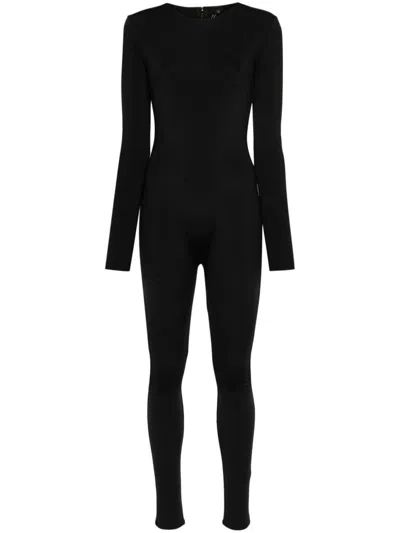 Entire Studios Ls Catsuit - Nylon Spandex Clothing In Black