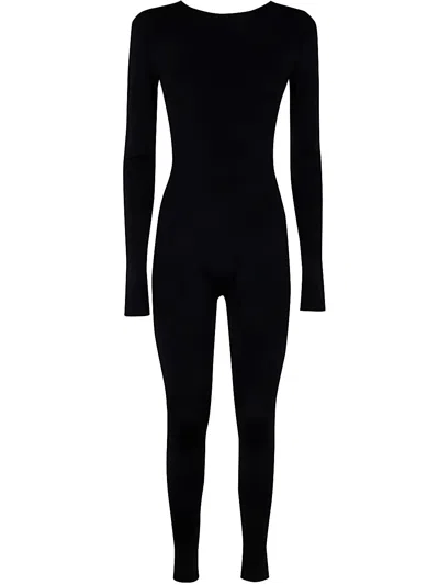 Entire Studios Ls Catsuit - Nylon Spandex In Black