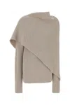 Entire Studios Sand Wool Sweater In Neutral
