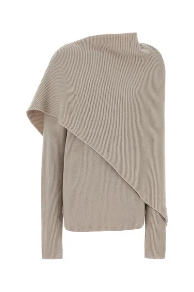 Entire Studios Sand Wool Sweater In Neutral