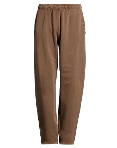 Entire Studios Man Pants Sand Size Xl Organic Cotton In Brown