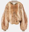 ENTIRE STUDIOS MANE FAUX FUR JACKET