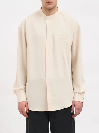 Entire Studios Mao Dart Shirt In Neutral