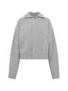 Entire Studios Marla Bomber Jacket In Gray
