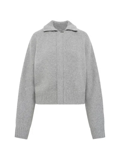 Entire Studios Marla Bomber Jacket In Gray