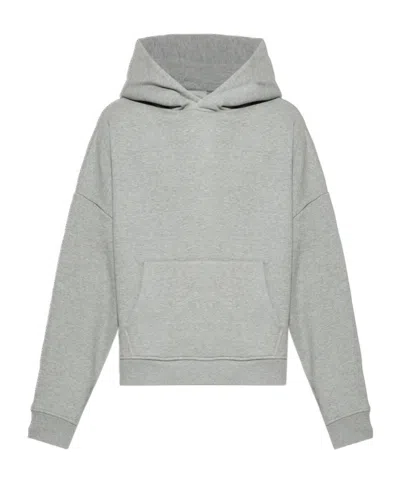 Entire Studios Mélange-effect Hoodie In Gray