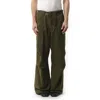 Entire Studios Barren Cargo-pocket Trousers In Pine