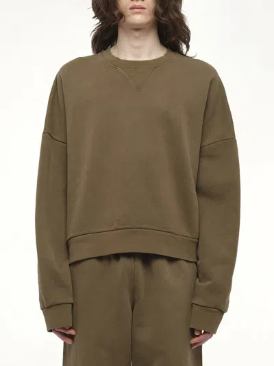 Entire Studios Men's Box Sweatshirt In Green