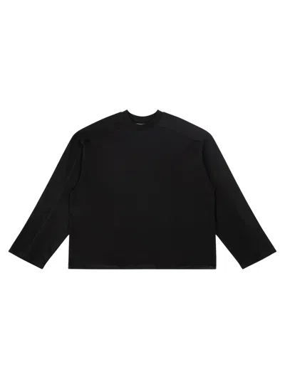 Entire Studios Men's Cotton Long Sleeve Crewneck Sweatshirt In Black