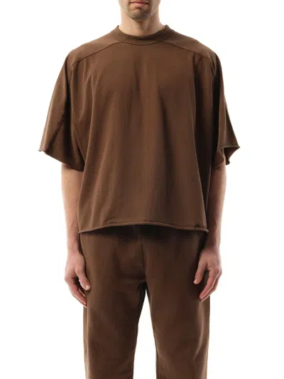 Entire Studios Heavy Dart Organic-cotton T-shirt In Brown