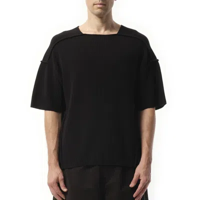 Entire Studios Men's Knit Block T-shirt In Black