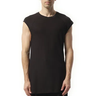 Entire Studios Men's Long Tank Top In Soot
