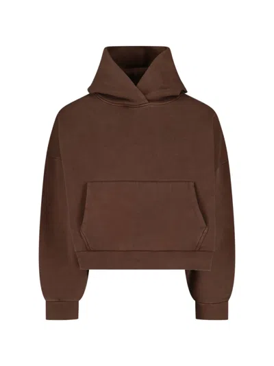 Entire Studios Men's Organic Cotton Crewneck Sweater In Brown